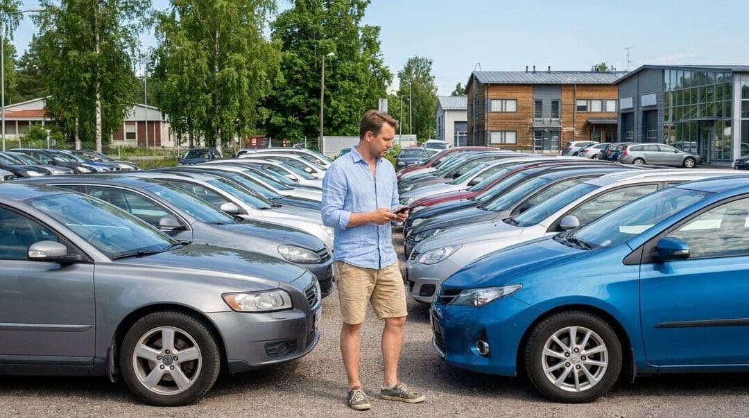 Turussa käytettyjen autojen myynti kasvaa, vaikka se laskee valtakunnallisesti