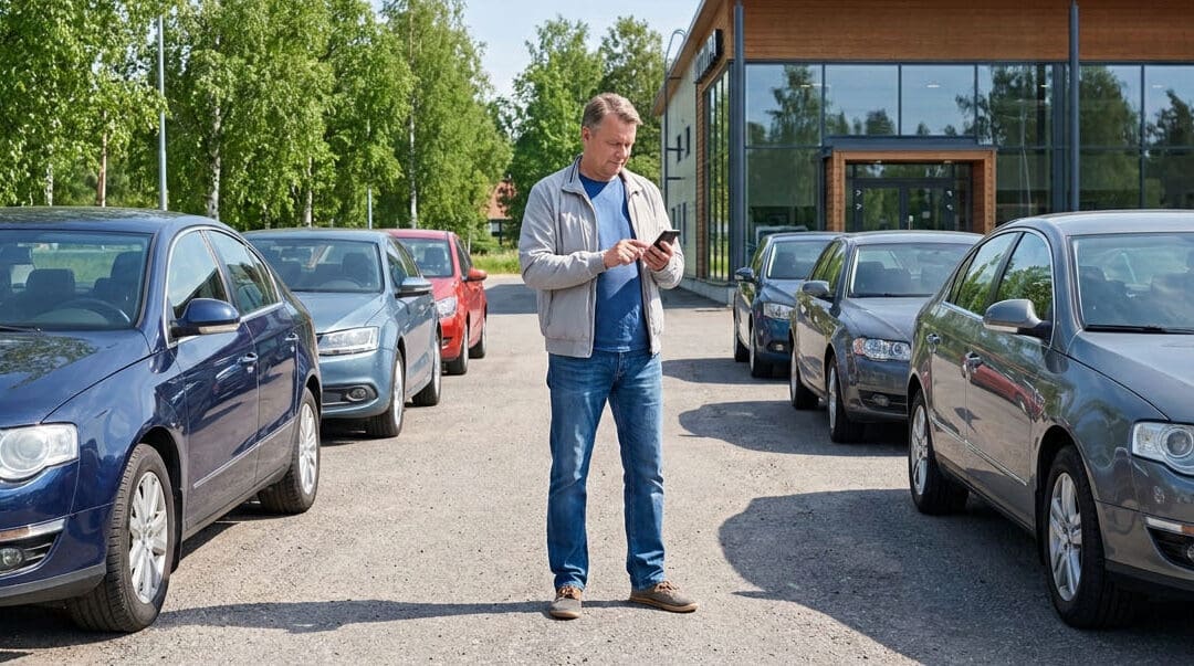 Käytettyjen autojen myynti kääntyi alkuvuonna laskuun